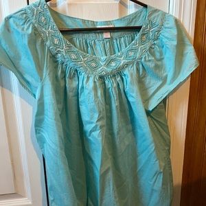 Blue blouse